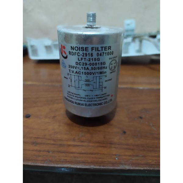 filter emi mesin cuci front loading Samsung