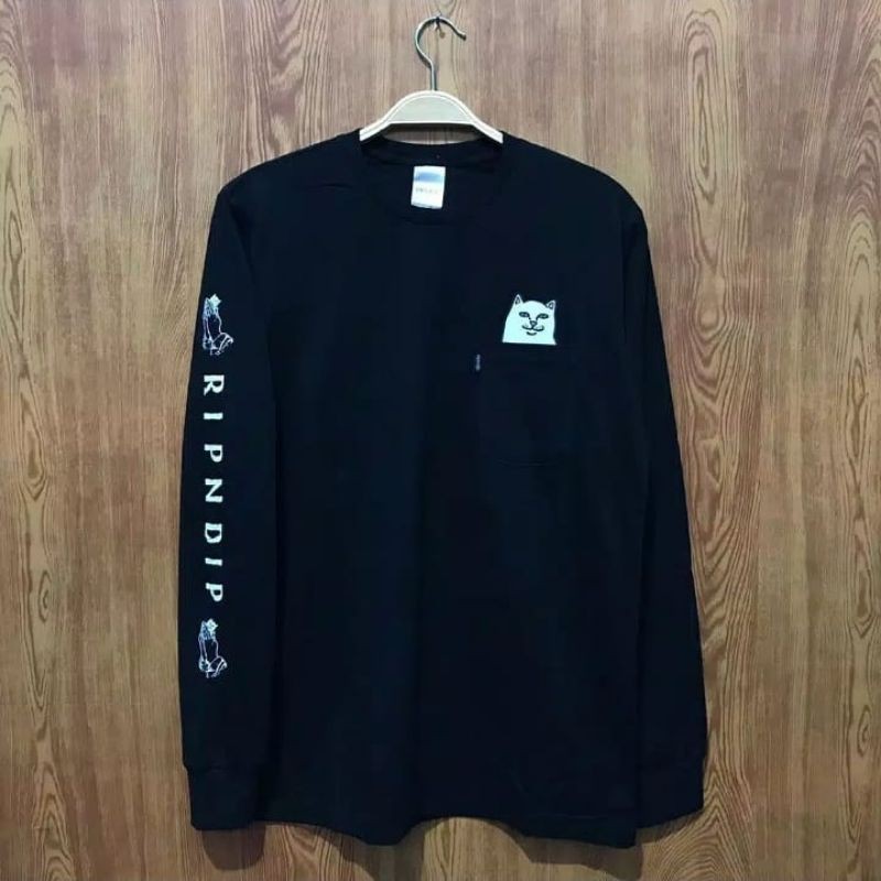 Kaos Lengan Panjang Ripndip Lord Nermal Longsleeve Ripndip