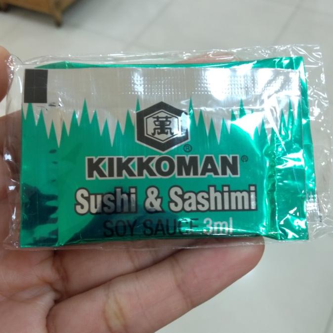 

<<<<<] Kikkoman sushi and sashimi soy sauce ( isi 2 pack @3ml ) shoyu japan