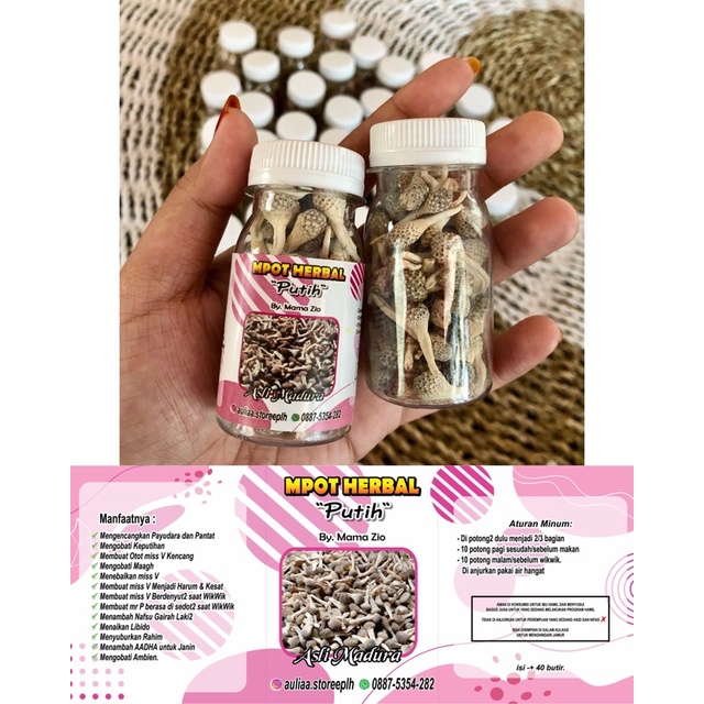 Mpot Herbal  “Putih” by mama zio