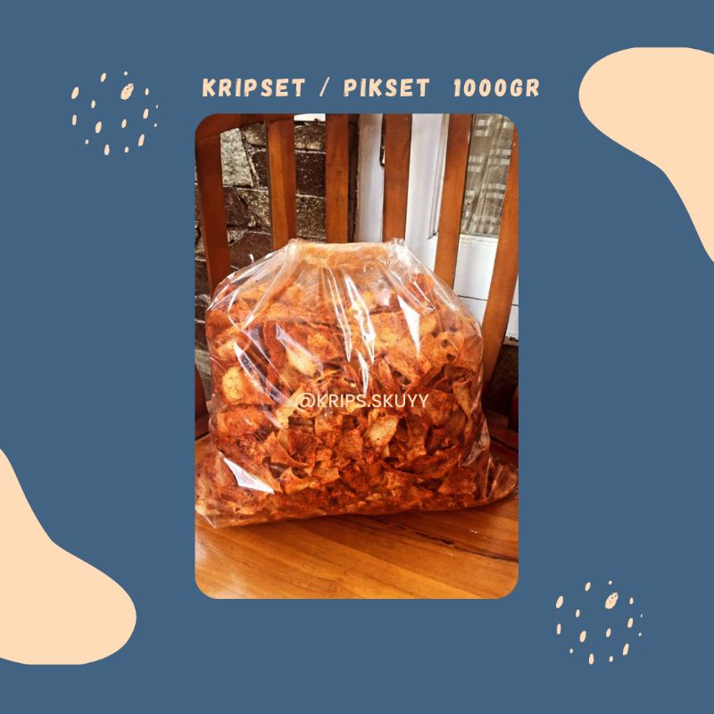 

KRIPSSKUY KRIPSET BAWANG / PIKSET 1000gr / 1kg