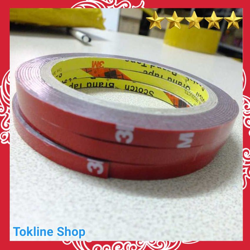 

Murah Selotip Double Tape Acrylic 3m x 8mm Solatip