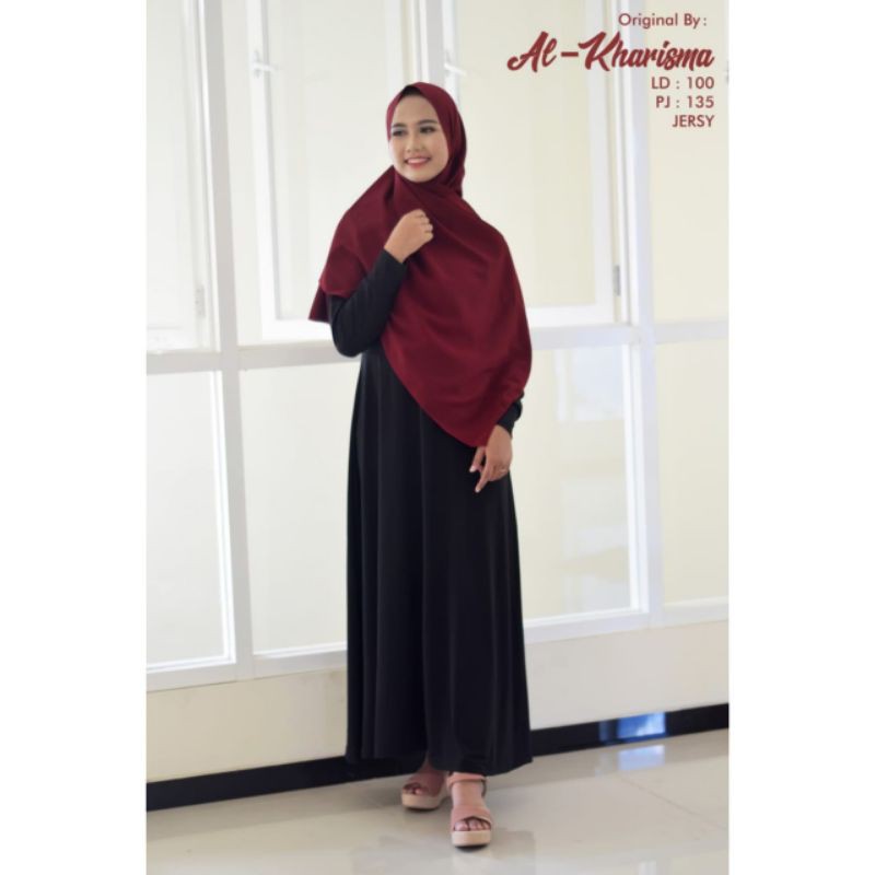 Gamis Spandex (Halus Adem)