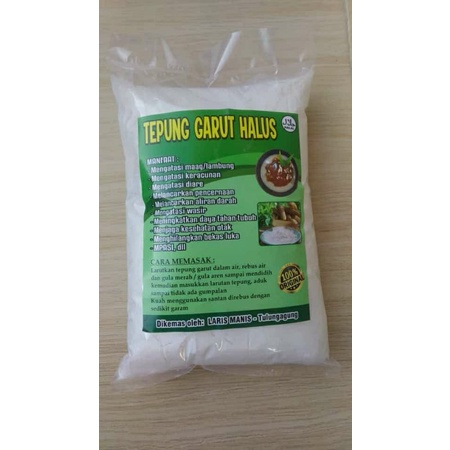 

Tepung garut halus 500gr/ 1/2kg murah, original, obat maag-obat lambung-jenang garut-bersih-higienis
