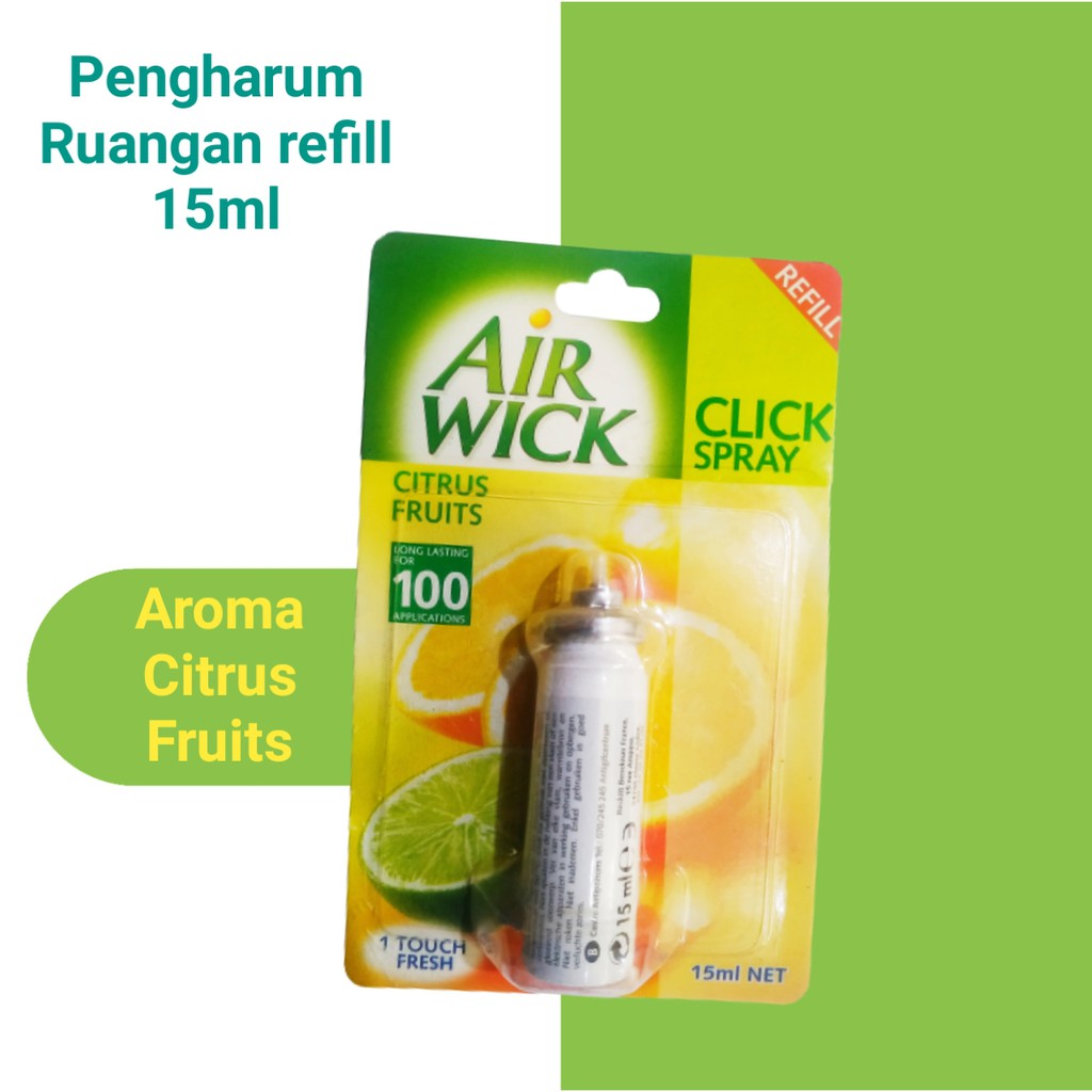 AIR WICK Refill Click Spray Citrus Fruits 15ml