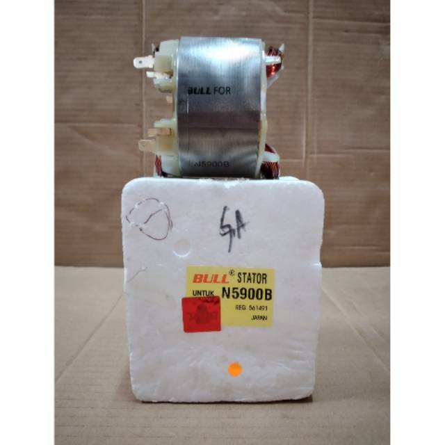 BULL STATOR N5900B RUMAH ARMATURE FIELD FOR MAKITA N 5900B