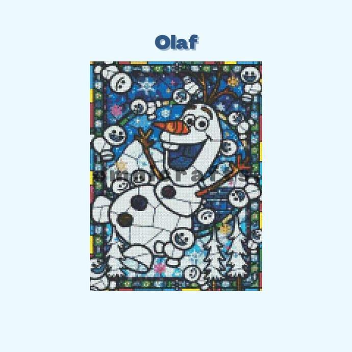 [omnicrafts] #Disney DIAMOND PAINTING KIT SQUARE BEADS 30x40cm