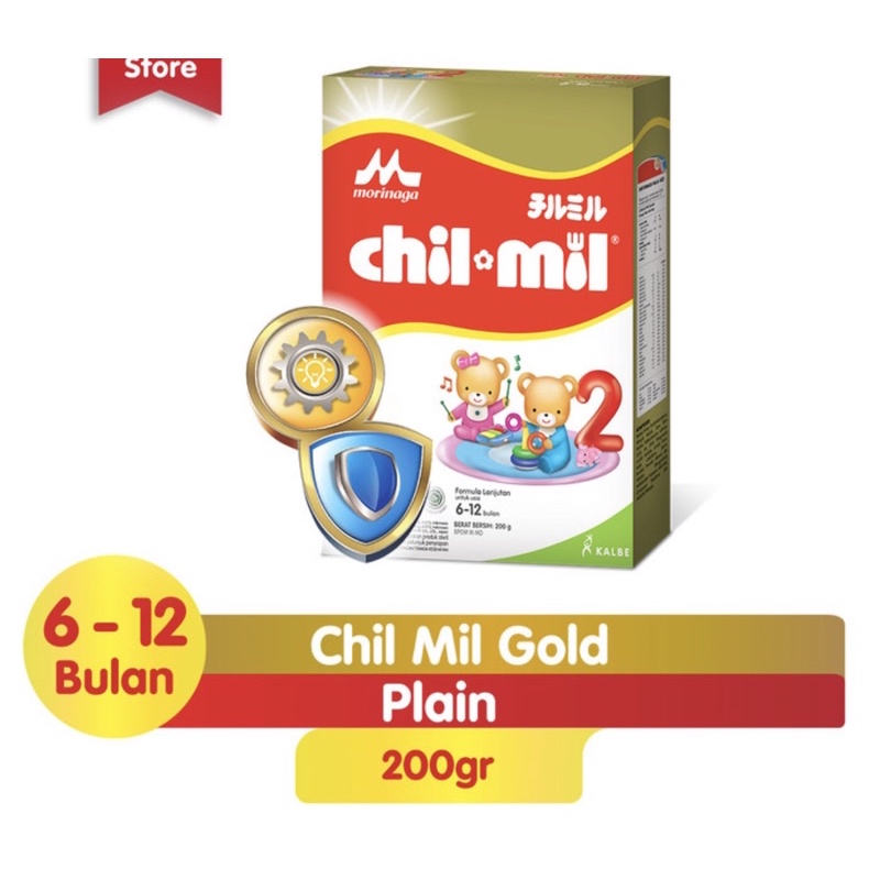 Chilmil gold 200 gram ( susu nutrisi lengkap bayi 6-12 bulan )