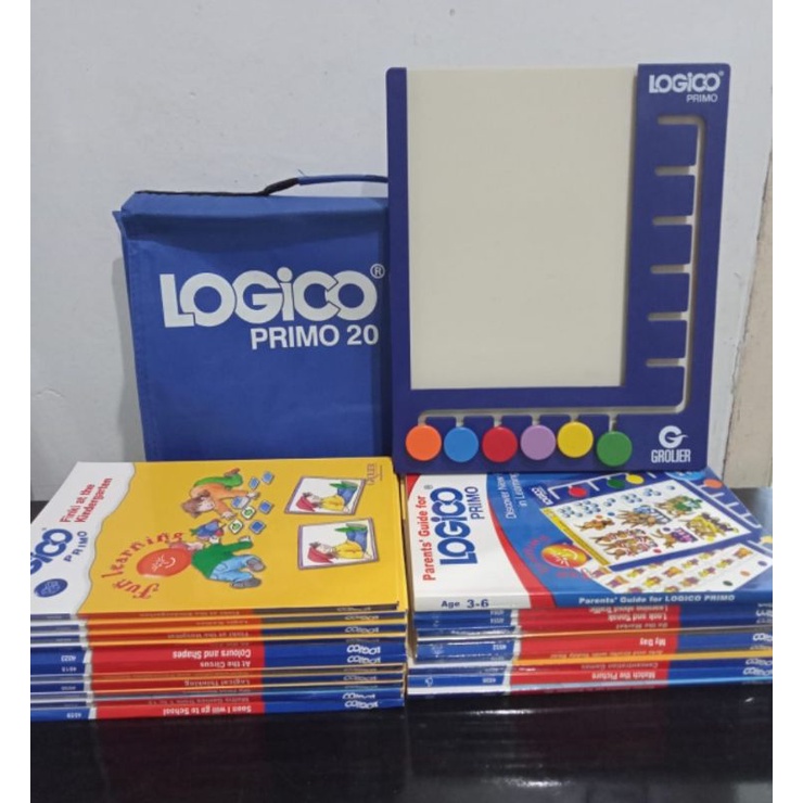 Logico Primo Piccolo Maximo Grolier Second Fun Thinkers Board Game Buku Mainan Edukasi Anak