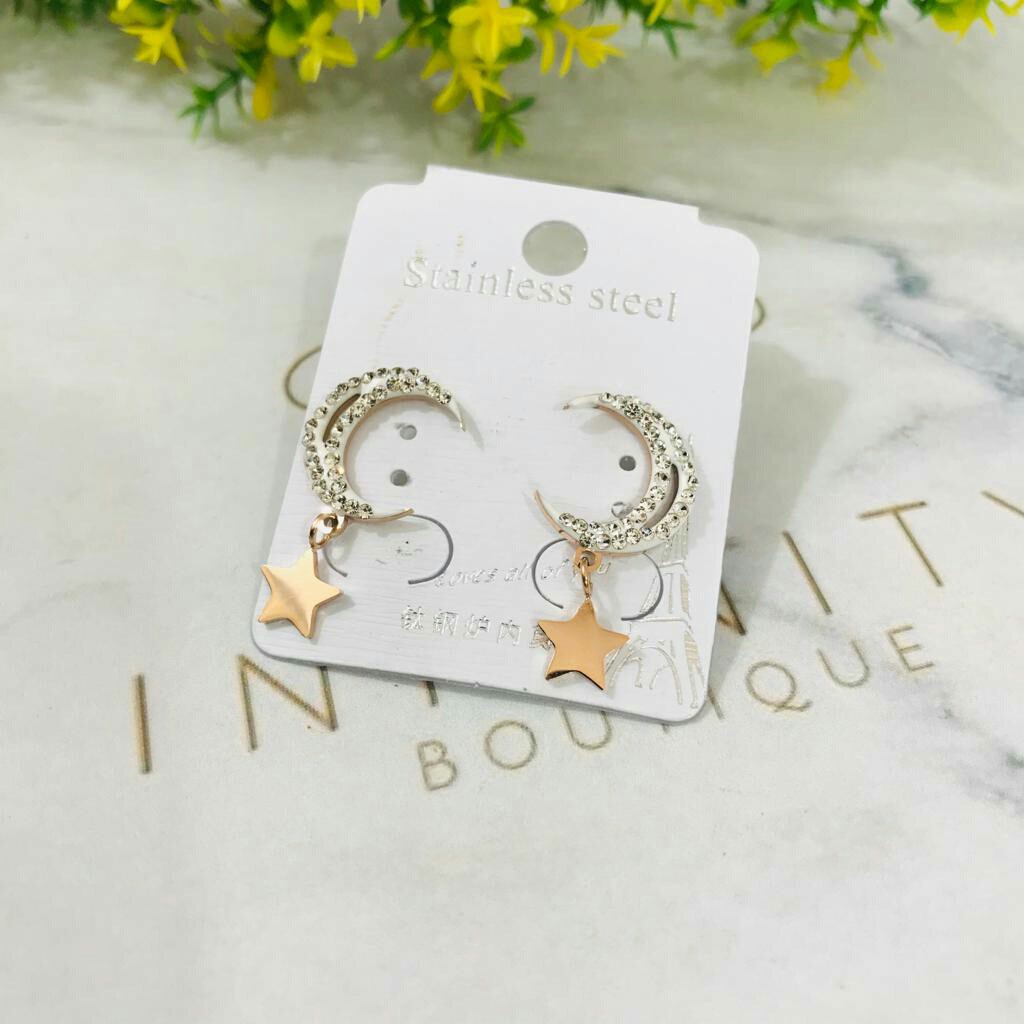 GG Anting Titanium Fashion Kekinian Cuci Gudang Murah Meriah