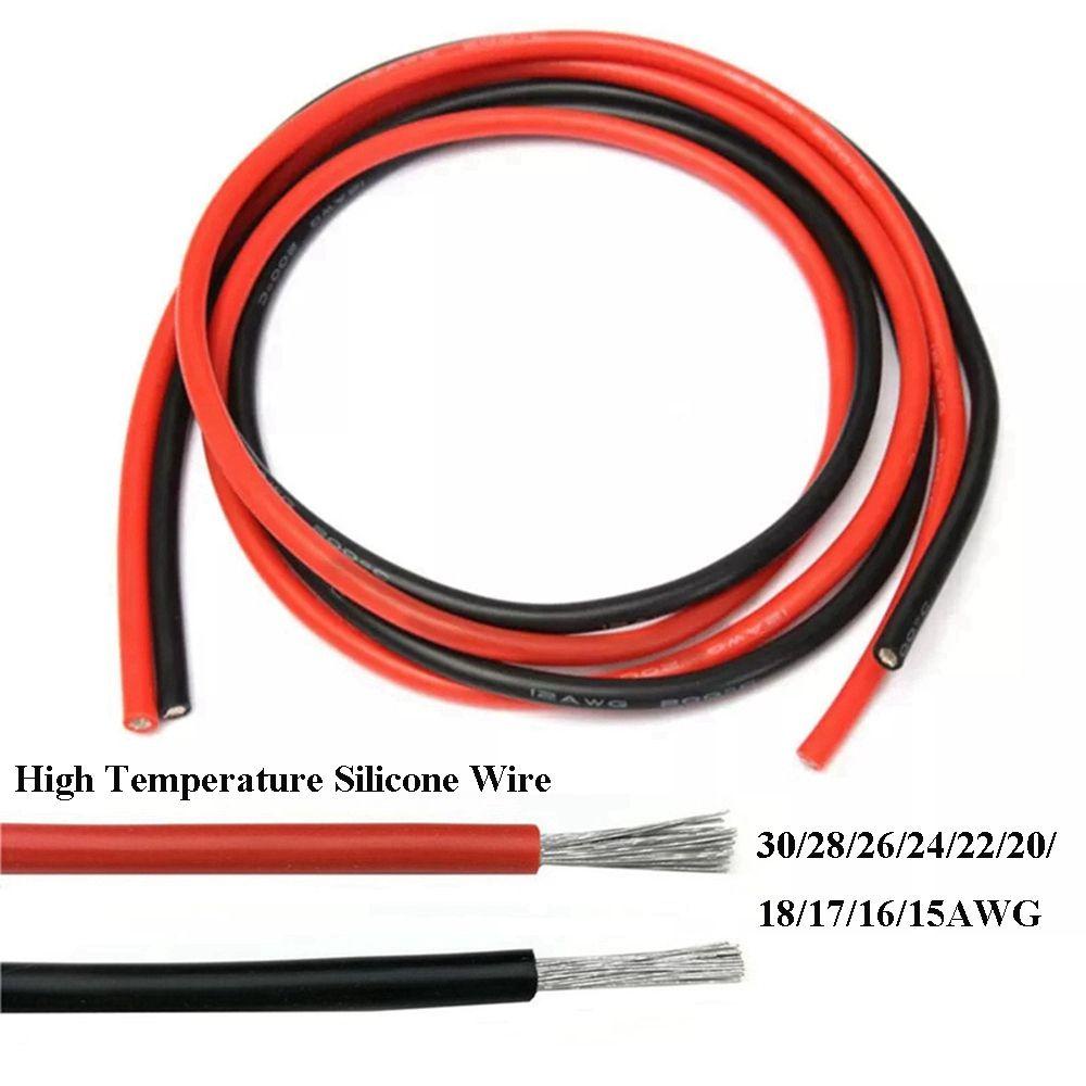 Kabel Silikon Populer High Quality Suhu Tinggi 2meter Test Line