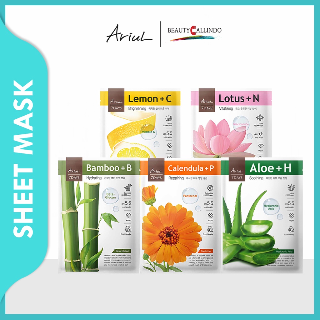 ARIUL 7 DAYS SHEET MASK