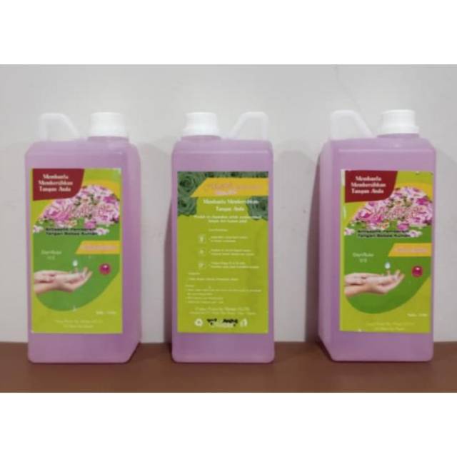 Hand Sanitizer Mawar Hand Rub 1Liter