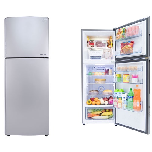 KULKAS AQUA AQR-355IM-LS INVERTER 2 PINTU