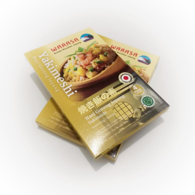 

Warasa Halal Bumbu Nasi Goreng Jepang Yakimeshi 50 gram