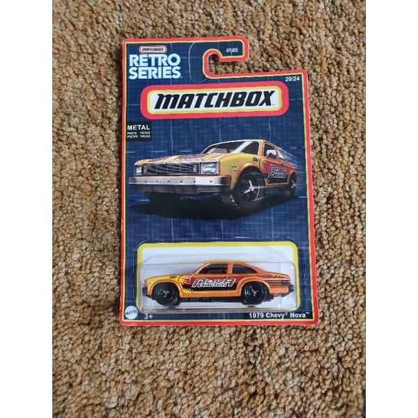 matchbox 1979 chevy nova retro series