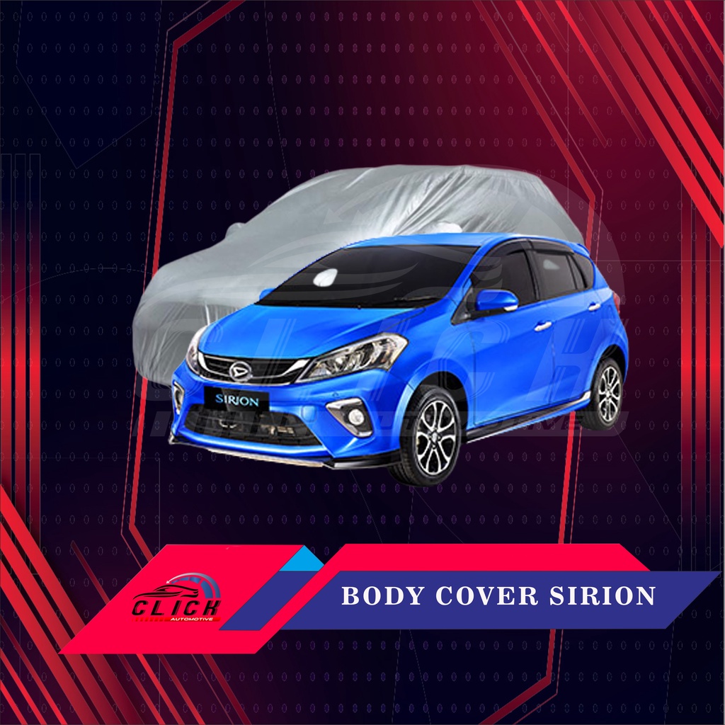 Sarung Mobil Daihatsu Sirion | Body Cover Daihatsu Sirion