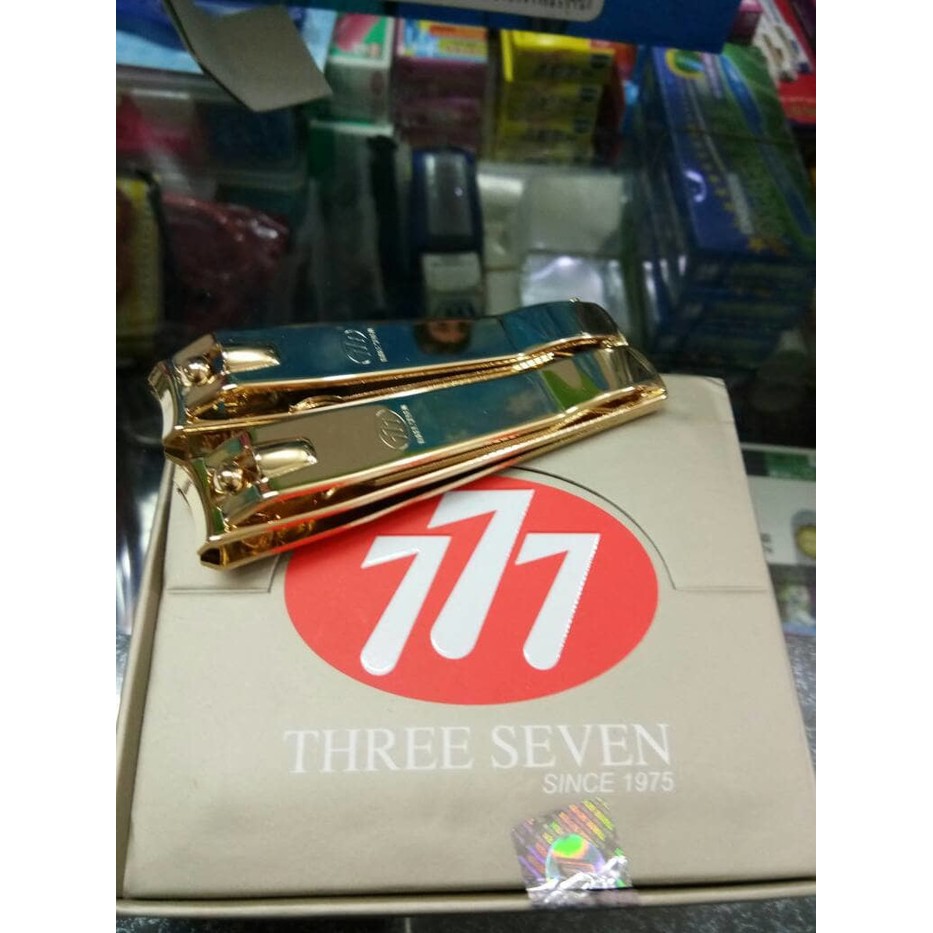 Gunting Kuku 777 Original Made in Korea Gunting 777 Gold Potong Kuku Tajam Stainless Nail Clipper