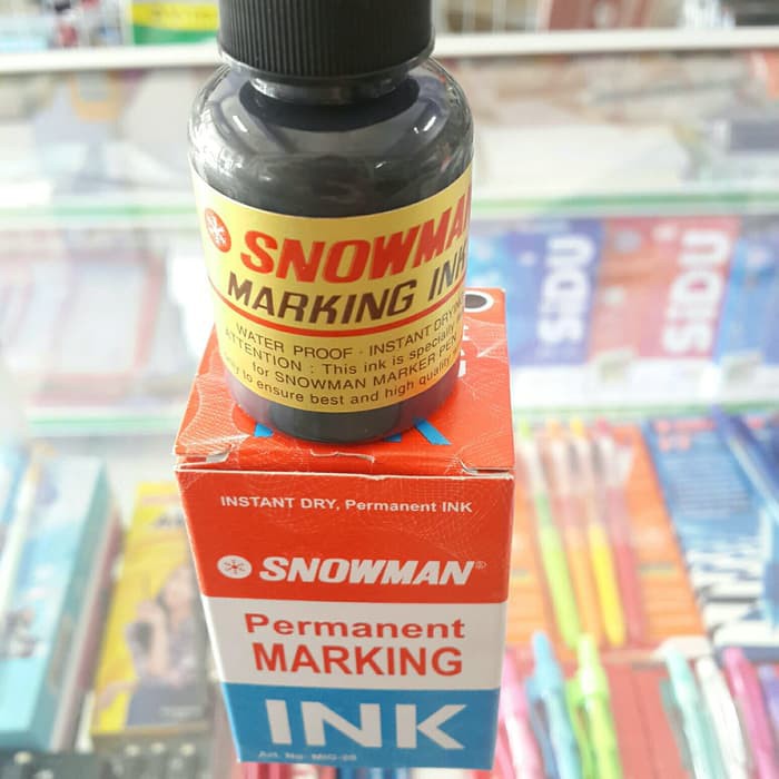 

Refill Spidol Snowman Warna Hitam