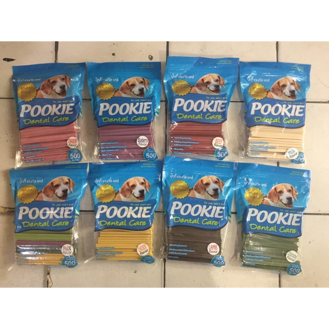 Pookie Dental Care 500gr 8 flavor