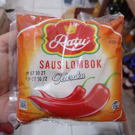 

Saus Rasa Lombok Seleraku Ratu 450gr