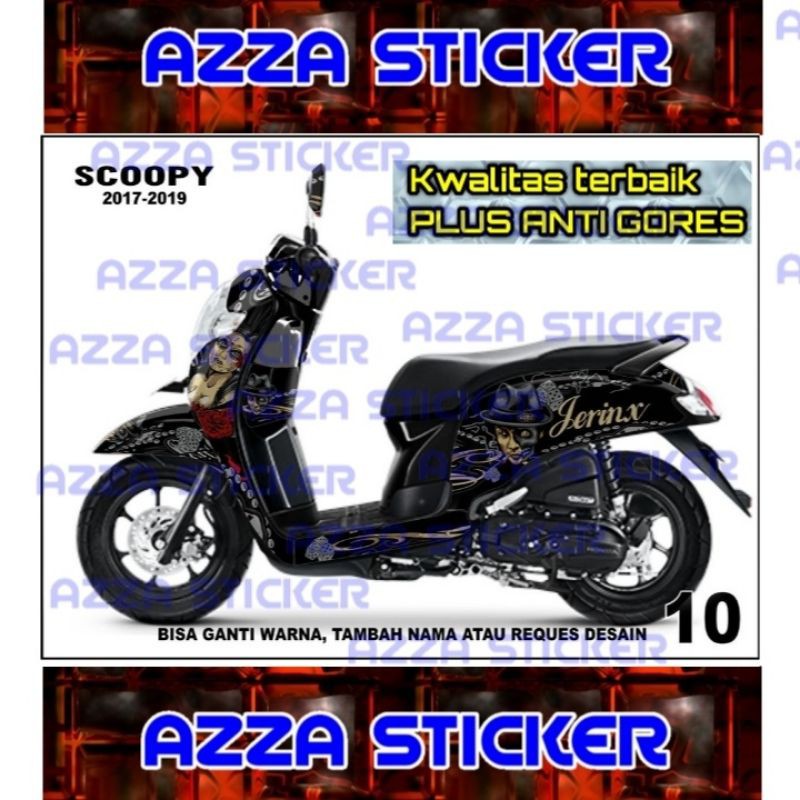 Sticker decal Scoopy 2019 Full Body decal Scoopy 2019 Full body 10