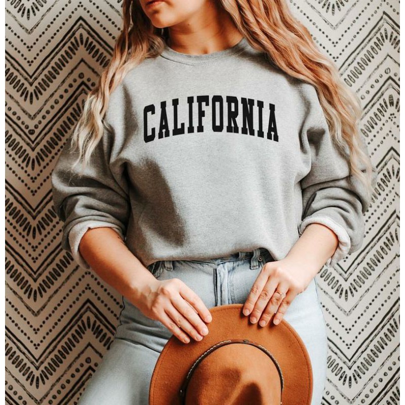 Sweater CALIFORNIA Big Size (S - 6XL) Jaket Sweatshirt Jumbo Loose Oblong Distro Oversize Pria Wanita M L XL 2XL 3XL 4XL 5XL