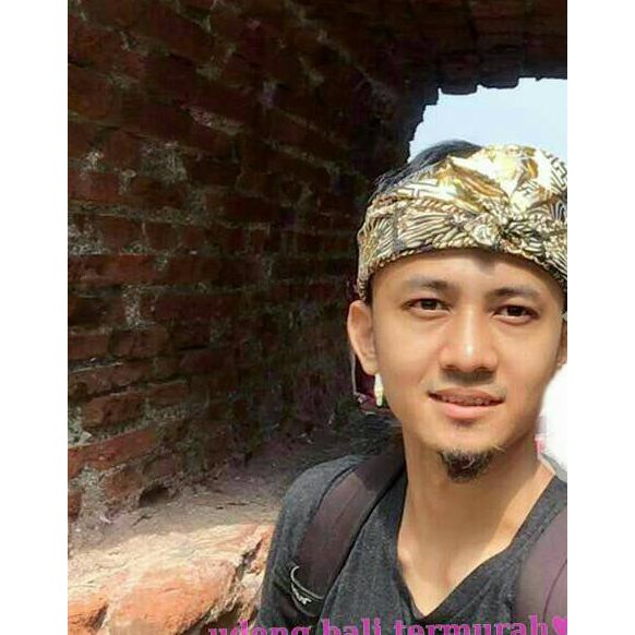 Udeng Ikat Kepala Bali Jadi - Hitam