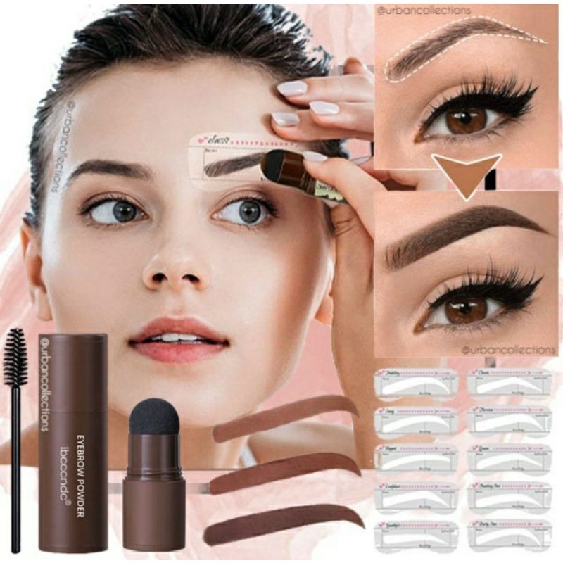 EYEBROW POWDER | CETAKAN ALIS INSTAN | STAMP ALIS | STEMPEL ALIS Ibcccndc