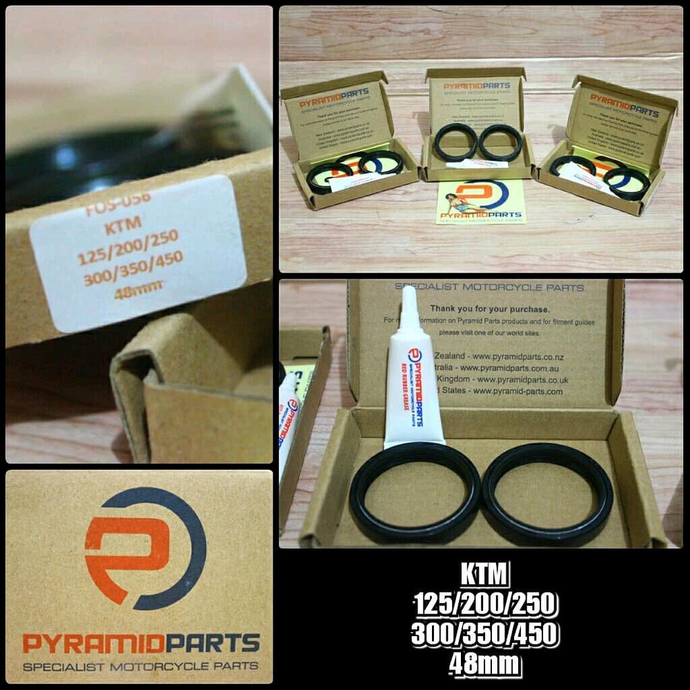 SEAL SHOCK MOTOR USD SHOCK PYRAMID PARTS BEST QUALITY SEAL SHOCK KTM85 KTM125 KTM250 KX85 KX250 YZ85