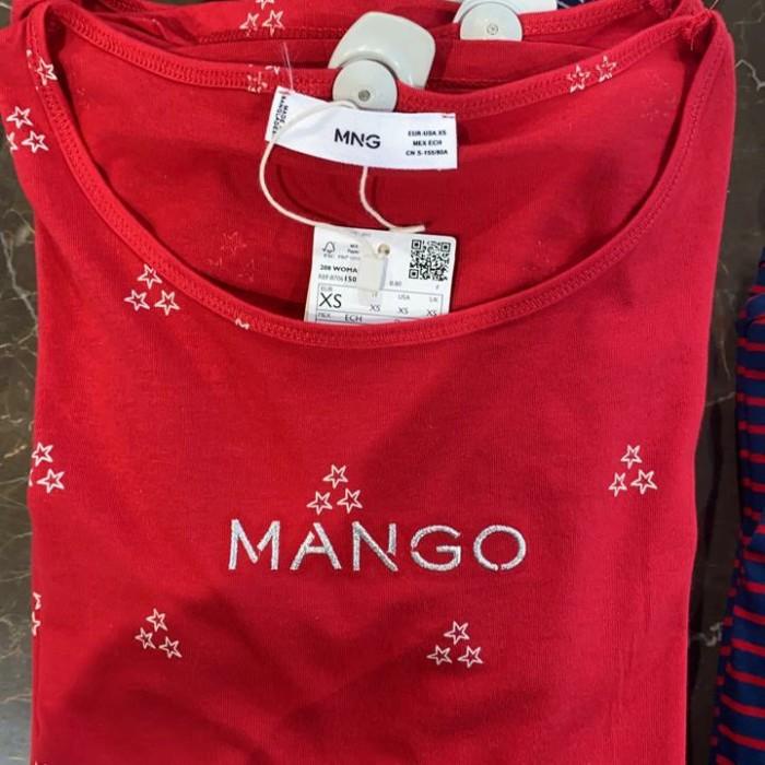 Extra Cashback Tshirt Mango Wanita Original Promo