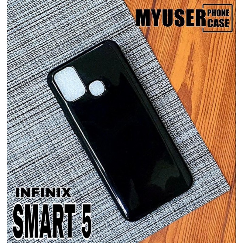 case infinix smart 5 glossy case soft case infinix