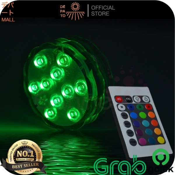 lampu projector galaxy led under water resistant tahan air