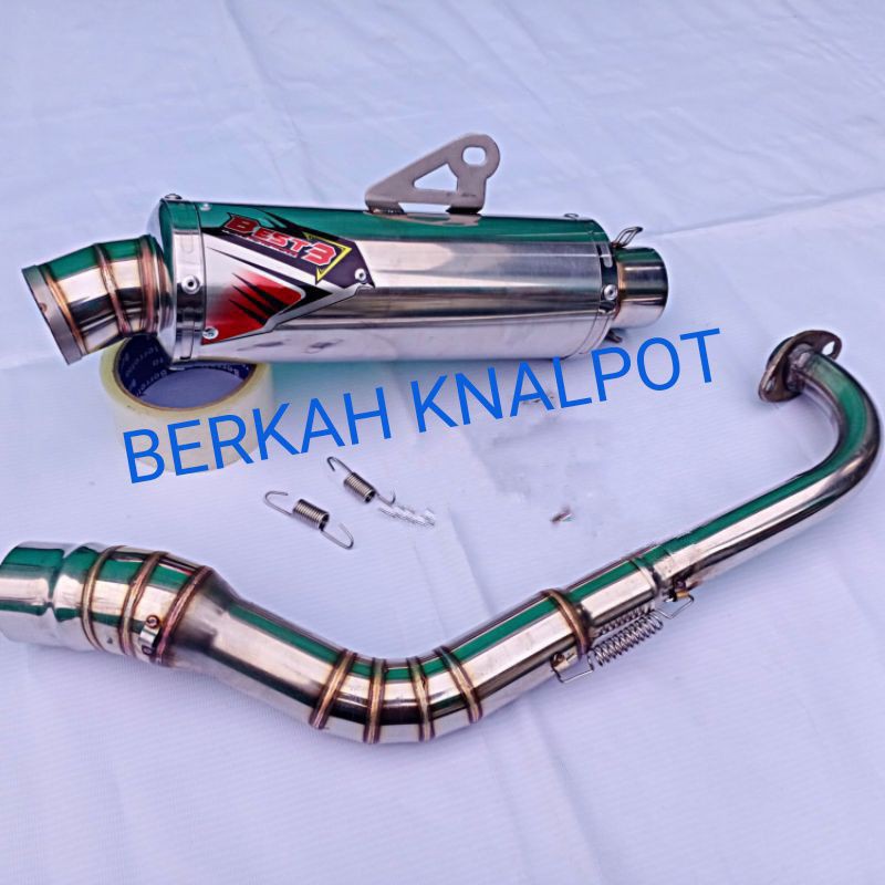 Knalpot racing Best3 knalpot Best3 Nmax Aerox PCX Lexi Adv Beat Mio Vario Scoopy dll