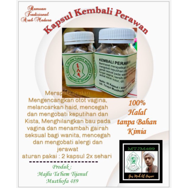 

Kapsul Kembali Perawan