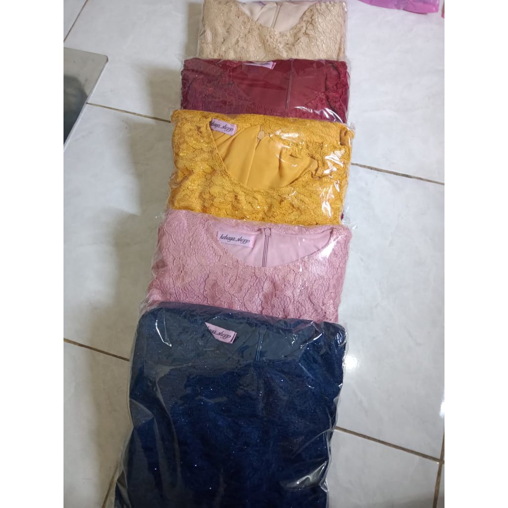 GAMIS BRUKAT full furing/gamis terlaris/gamis termurah/fashion wanita/gamis kondangan/gamis seragam/