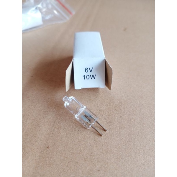 Lampu bolham senter 6volt 10w. bohlam kecil jarum .emergency dan merk lainnya