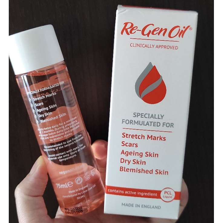 Nutrimax Re-Gen Oil u/ Kulit Kering & Strechmarks