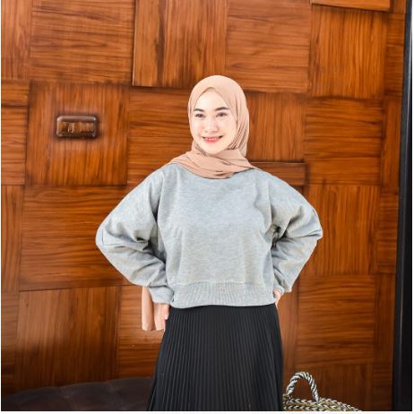 CROP OVERSIZE - SWEATER OVERSIZE - ATASAN WANITA TERLARIS