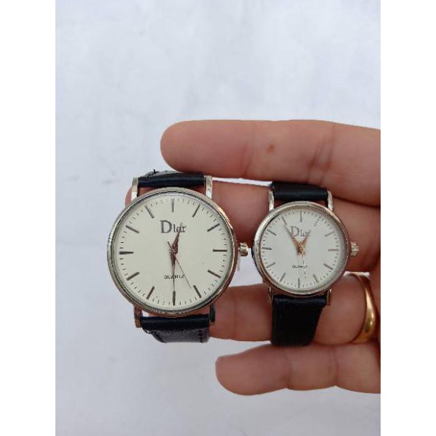 Couple Jam tangan COUPLE Dior kulit