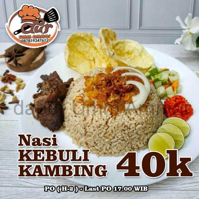 

Nasi Kebuli Daging Kambing