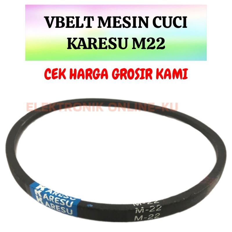 VBELT MESIN CUCI KARESU M22