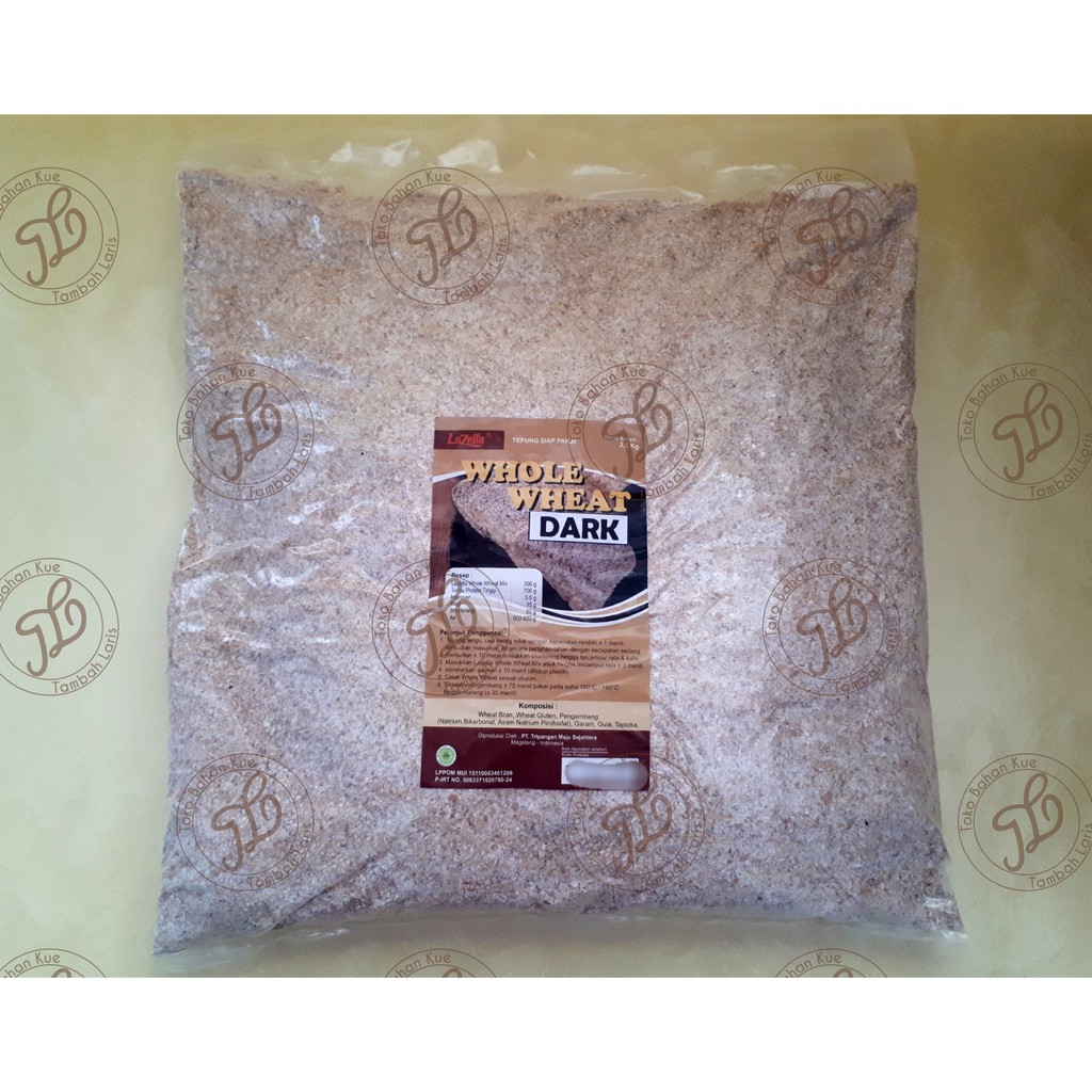 

Lazetta Tepung Gandum Utuh (2,5 Kg)