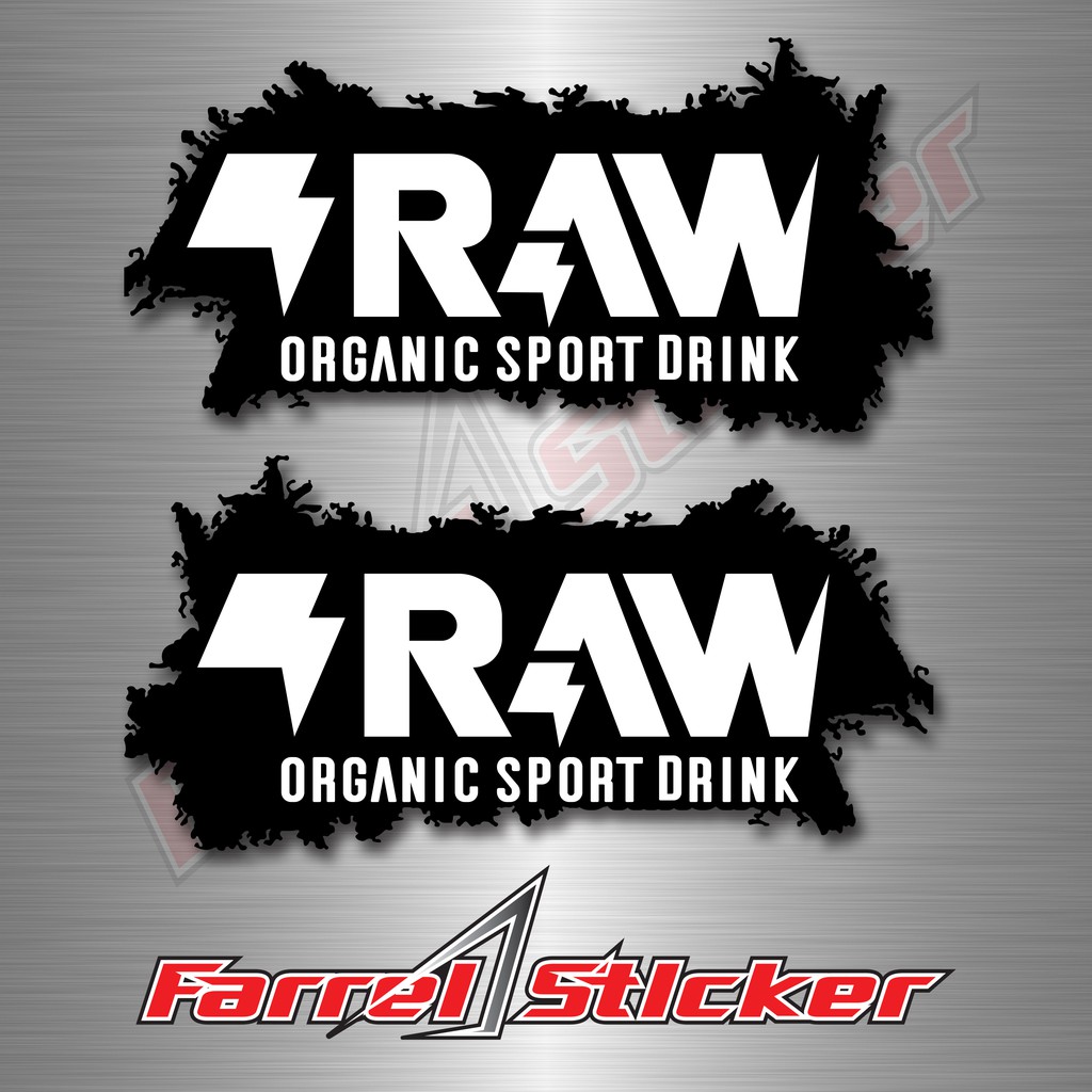 stiker RAW organic sport dream