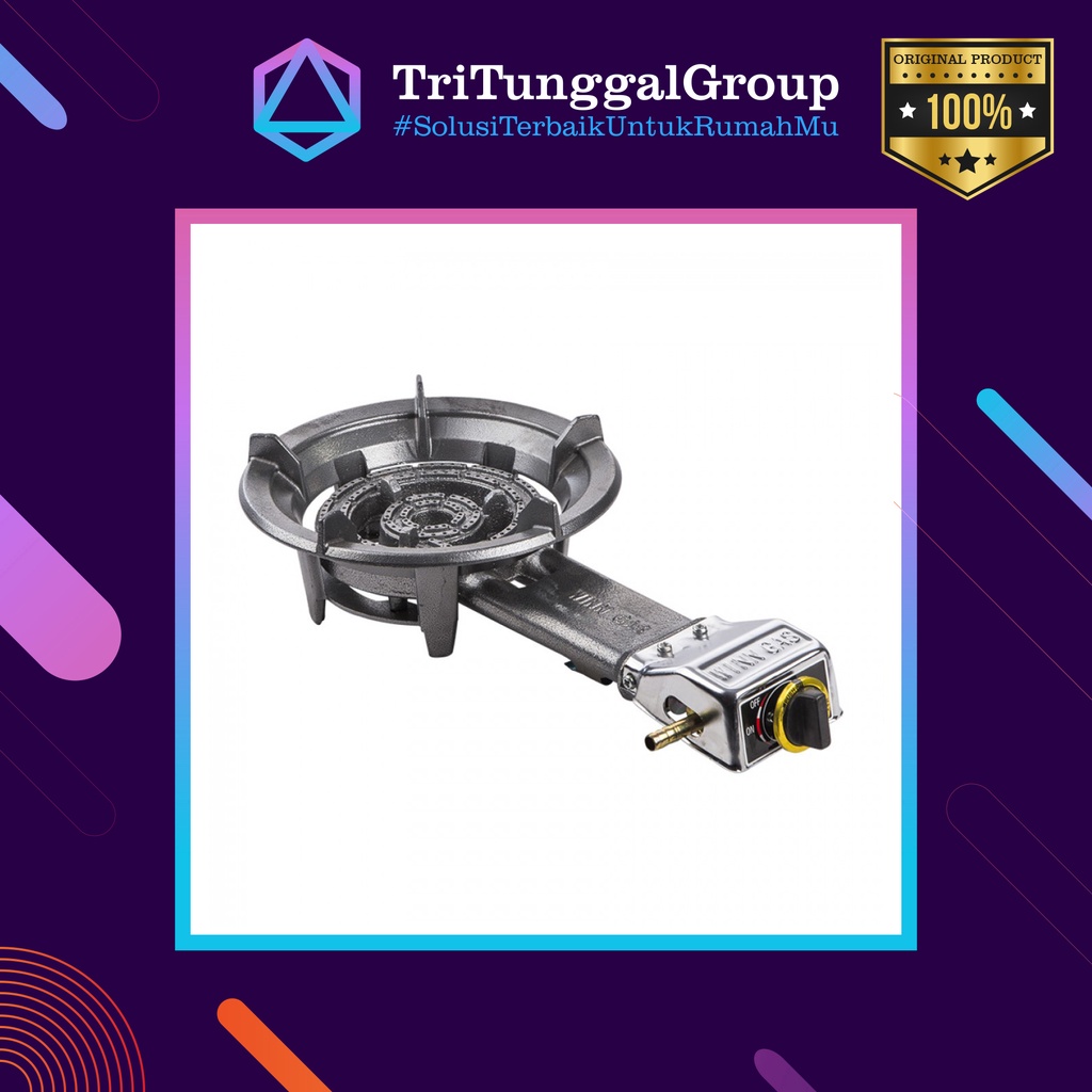 (BAYAR DI TEMPAT) WINN GAS KOMPOR MAWAR 21A / 21 A (1 TUNGKU) GARANSI RESMI