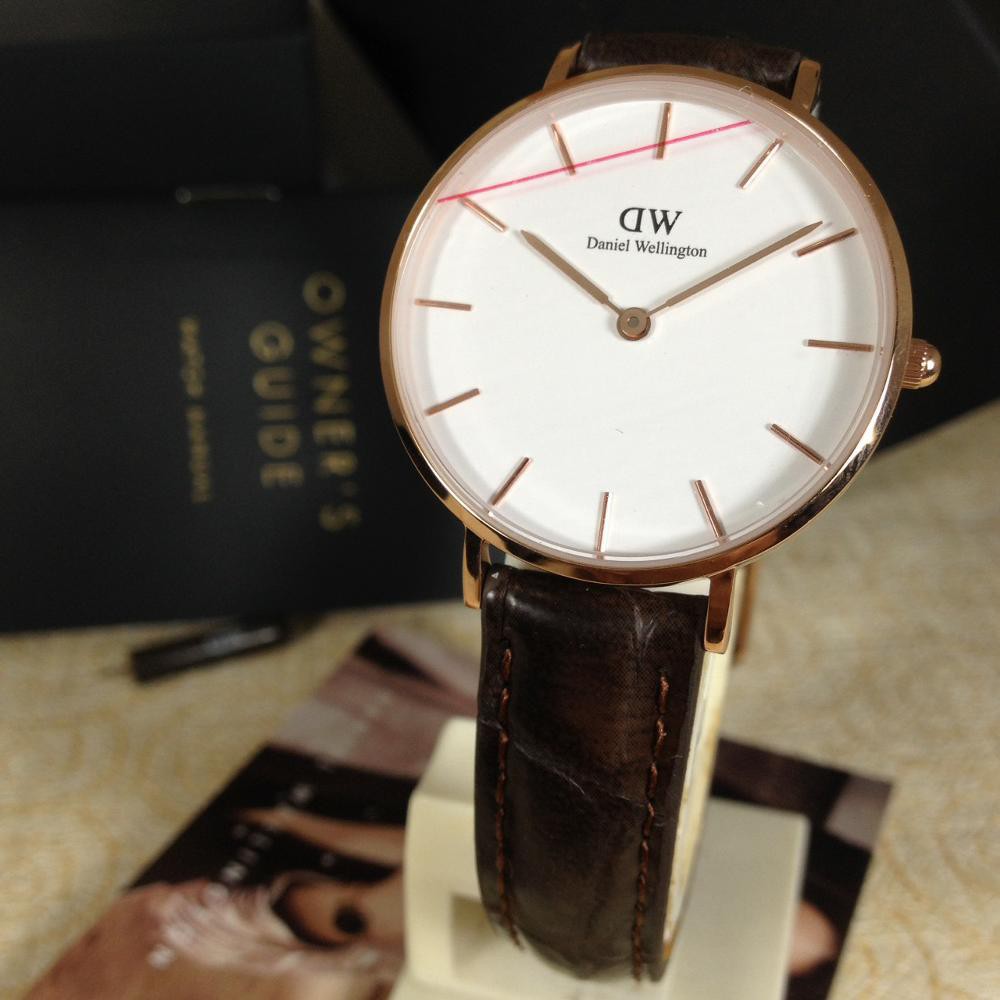 Daniel Wellington Petite 32mm Classic York Rosegold White Face Original