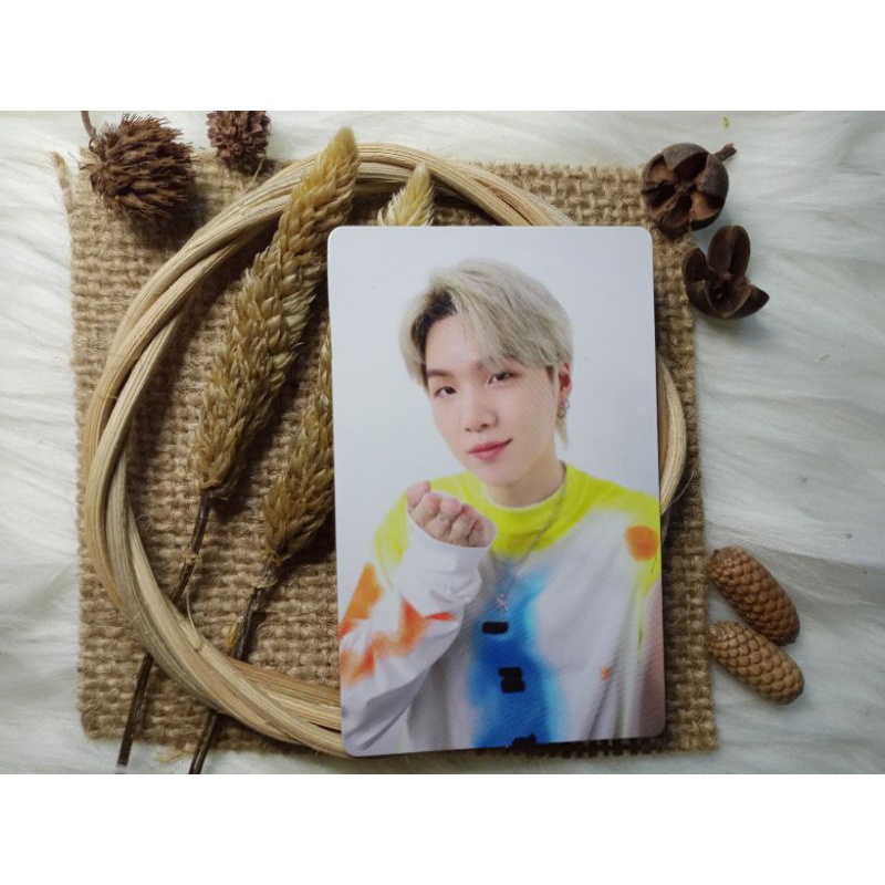 Photocard Yoongi Renewal FC Mobile Japan & RPC Decokit Yoongi & MB7
