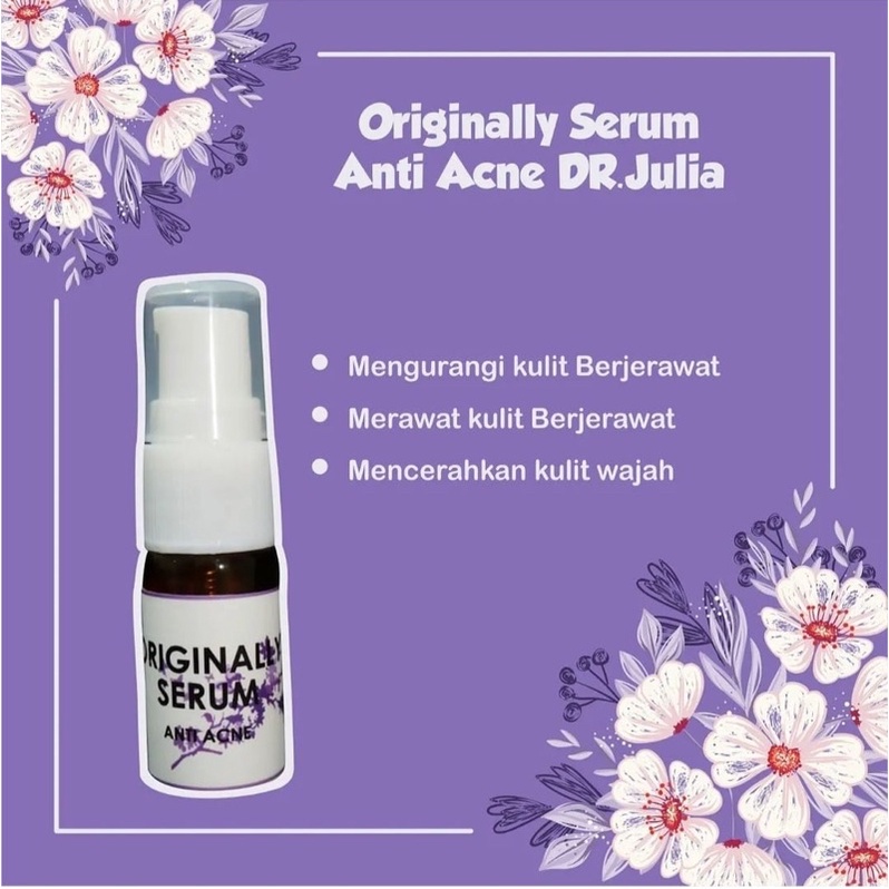 Originally Serum Anti Acne dr Julia