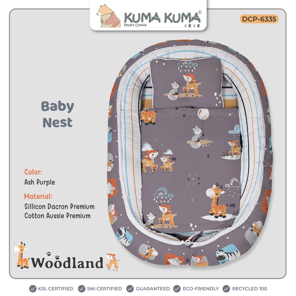 Kuma Kuma Baby Nest Kasur Bayi