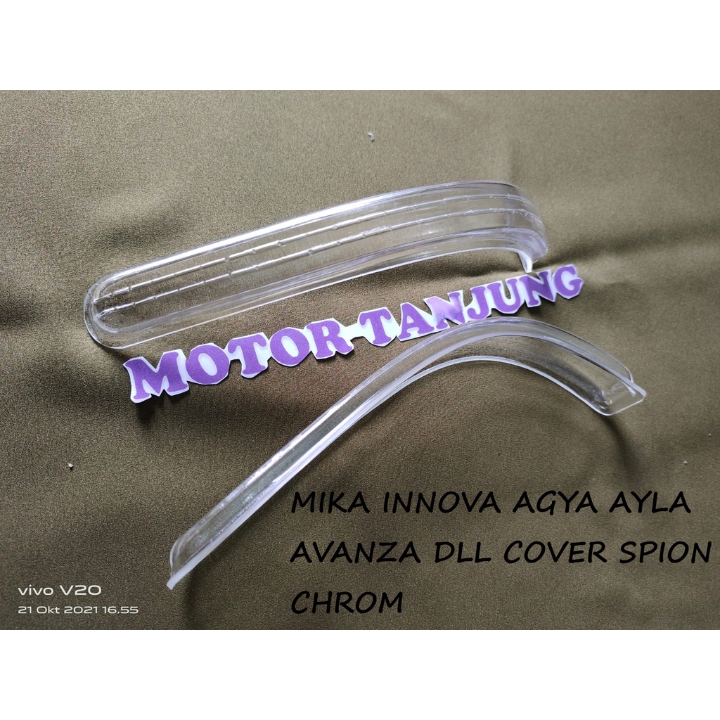 mika sen spion Avanza Xenia Innova Agya Ayla 2012 keatas cover crhom